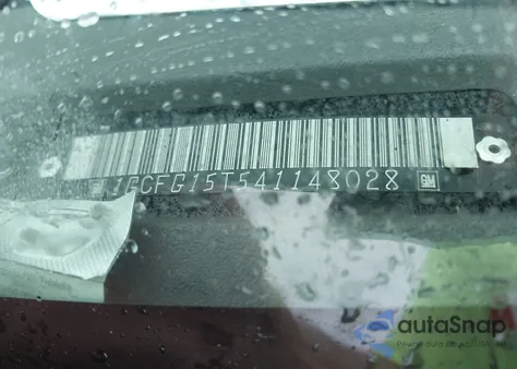 2004 Chevrolet Express G1500 z USA, uszkodzony, nr VIN 1GCFG15T541148028